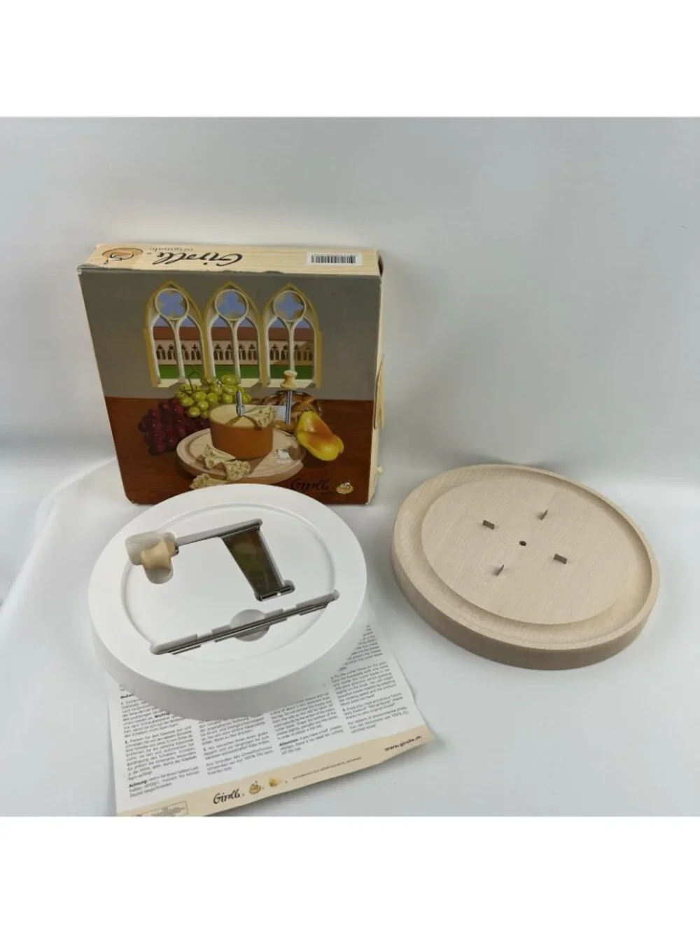 Swiss Girolle Originale Cheese Curler Metafil LaGirolle Switzerland Rosettes